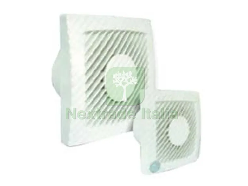 Aspiratore Elettrico da Parete Assiale 15W Apertura Fissa - ? MM.120 di Foro, Portata Aria 160MCON H, MOD.L120 — Ventilatori e aspiratori — rif. FERX.FER264334 Aspiratore Elettrico da Parete Assiale 15W Apertura Fissa - ? MM.120 di Foro, Portata Aria 160MCON H, MOD.L120 — Ventilatori e aspiratori — rif. FERX.FER264334
