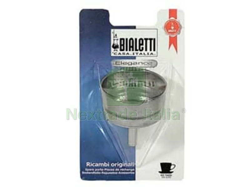IMBUTO PER CAFFETTIERA ACCIAIO - 2 tazze — Casalinghi e organizzazione — rif. FERX.FER264983 IMBUTO PER CAFFETTIERA ACCIAIO - 2 tazze — Casalinghi e organizzazione — rif. FERX.FER264983