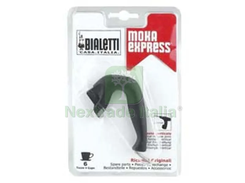 6BLISTER Manico per Moka - 6 tazze — Casalinghi e organizzazione — rif. FERX.FER265119
