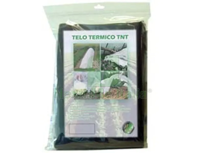 5PZ Telo Tessuto TNT in Confezione Nero GR.50 - cm.80h. conf. da mt.10 peso gr.50/mq — Protezione piante e sementi — rif. FERX.FER263085