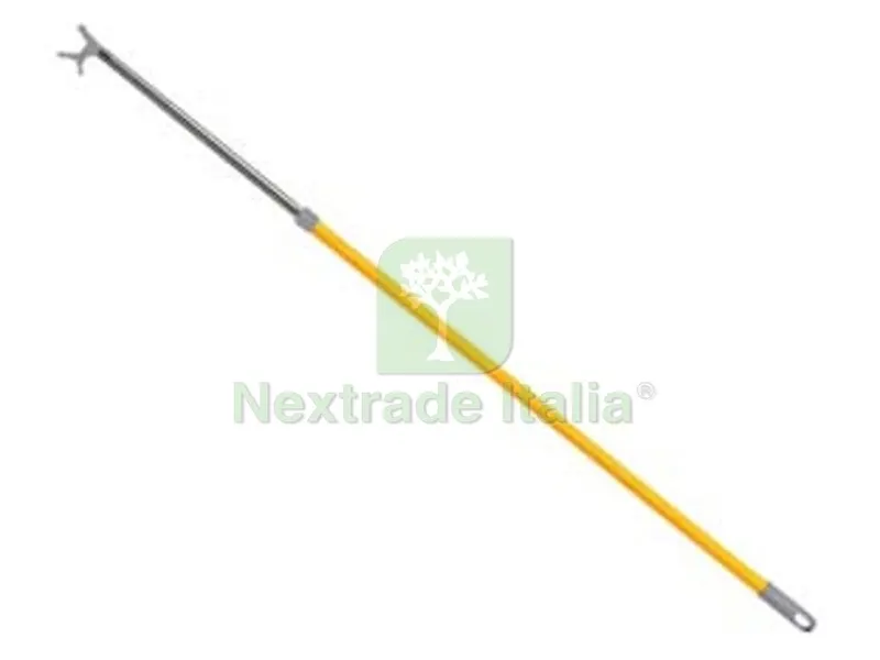 2PZ Asta Appendiabiti Estensibile in Metallo Verniciato - cm.86/148 — Casalinghi e organizzazione — rif. FERX.FER267748