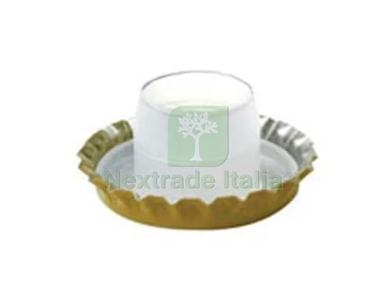 TAPPO CORONA CON SOTTOTAPPO ALTO - ? mm.29 - in busta da pz.100 — Scarichi e sifoni — rif. FERX.FER268813 TAPPO CORONA CON SOTTOTAPPO ALTO - ? mm.29 - in busta da pz.100 — Scarichi e sifoni — rif. FERX.FER268813