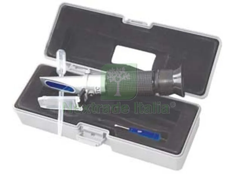 RIFRATTOMETRO PER MOSTO A 3 SCALE — Hobby ed enologia — rif. FERX.FER268820