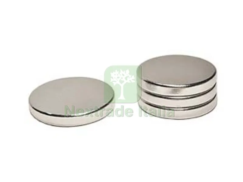 36PZ CALAMITE TONDE IN NEODIMIO EXTRA FORTI - mm.20x3 — Ferramenta per legno e mobili — rif. FERX.FER270625 36PZ CALAMITE TONDE IN NEODIMIO EXTRA FORTI - mm.20x3 — Ferramenta per legno e mobili — rif. FERX.FER270625