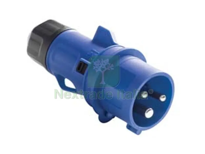 5PZ Spina Industriale Volante Blu 2P+T CEE IP44 -16A colore blu — Interruttori e prese — rif. FERX.FER271783