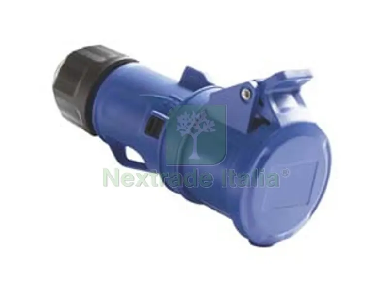 5PZ Presa Industriale Volante Blu 2P+T CEE IP44 -16A colore blu — Interruttori e prese — rif. FERX.FER271837