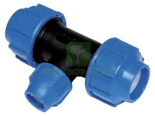 5PZ RACCORDO A COMPRESSIONE A "T" RIDOTTO PN16 ø mm.32x25x32 — Tubi e raccordi — rif. FERX.FER271721 5PZ RACCORDO A COMPRESSIONE A "T" RIDOTTO PN16 ø mm.32x25x32 — Tubi e raccordi — rif. FERX.FER271721