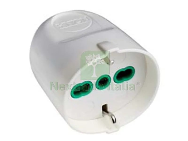 5PZ PRESA SCHUKO 2 POLI + TERRA BIPASSO 10/16A BIANCA - bianca 81050 — Interruttori e prese — rif. FERX.FER272780 5PZ PRESA SCHUKO 2 POLI + TERRA BIPASSO 10/16A BIANCA - bianca 81050 — Interruttori e prese — rif. FERX.FER272780