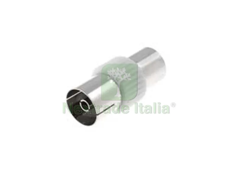 10PZ Adattatore TV Coassiale Presa-Presa - ? mm.9,5 — Interruttori e prese — rif. FERX.FER274081