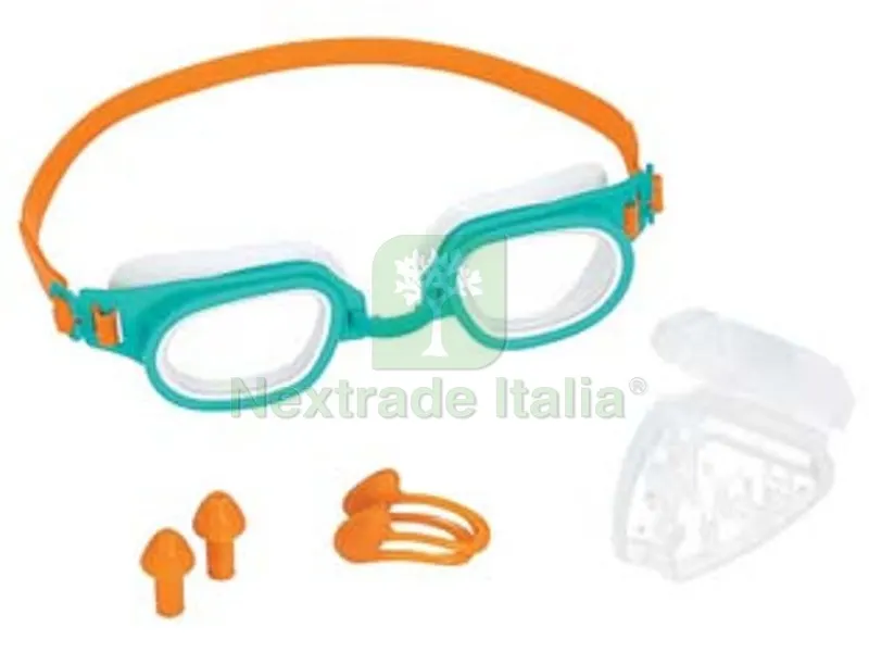 set occhiali e tappi naso e orecchie +7 anni - (art.26034) — Protezioni corpo — rif. FERX.FER274494 set occhiali e tappi naso e orecchie +7 anni - (art.26034) — Protezioni corpo — rif. FERX.FER274494