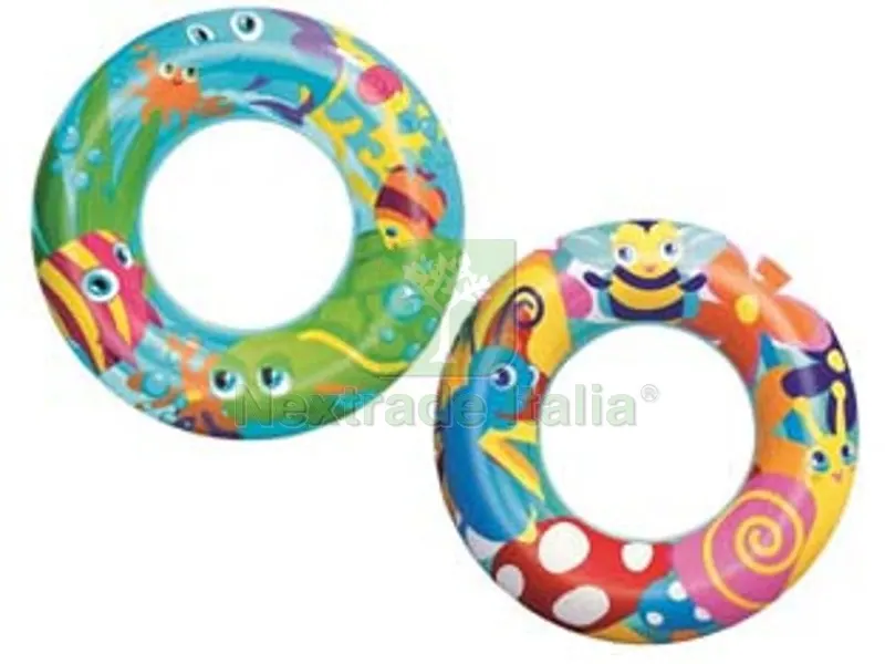 salvagente gonfiabile "designer" 3-6 anni - ? cm.56 - peso gr.120 (art.36013) — Gonfiabili e galleggianti — rif. FERX.FER274548