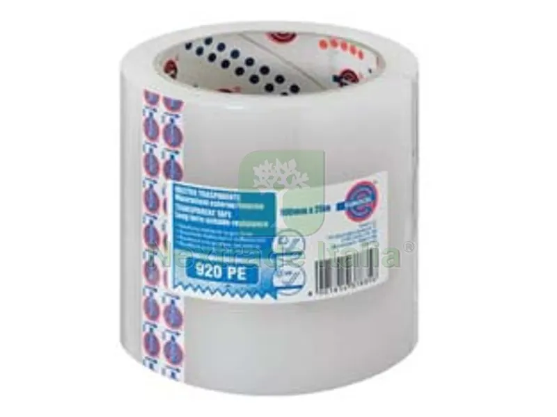 2PZ NASTRO ADESIVO IN POLIETILENE TRASPARENTE USO ESTERNO (920 PE) - mm.100 x 25 mt. — Adesivi e sigillanti — rif. FERX.FER275200 2PZ NASTRO ADESIVO IN POLIETILENE TRASPARENTE USO ESTERNO (920 PE) - mm.100 x 25 mt. — Adesivi e sigillanti — rif. FERX.FER275200
