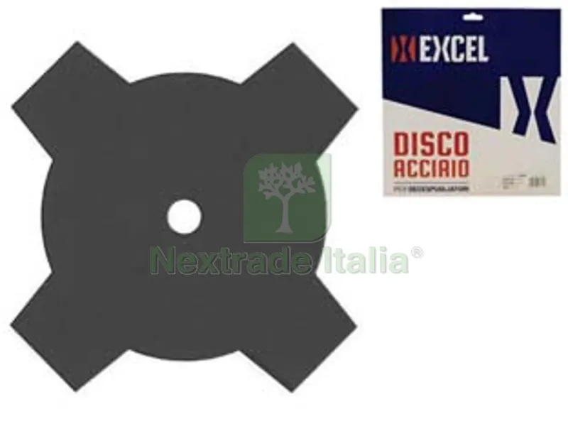 DISCO IN METALLO PER DECESPUGLIATORE A 4 DENTI — Attrezzi da giardino a motore — rif. FERX.FER275514 DISCO IN METALLO PER DECESPUGLIATORE A 4 DENTI — Attrezzi da giardino a motore — rif. FERX.FER275514