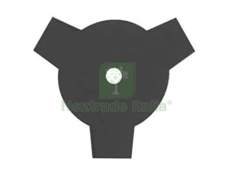 DISCO IN METALLO PER DECESPUGLIATORE 3 DENTI — Attrezzi da giardino a motore — rif. FERX.FER275521