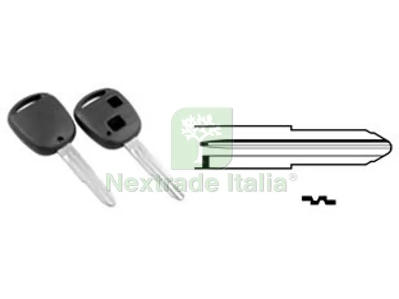Cover Chiavi per Auto Toyota TOY41RRS2 - TOY41RRS2 - 2 bottoni — Ferramenta porte e finestre — rif. FERX.FER275590