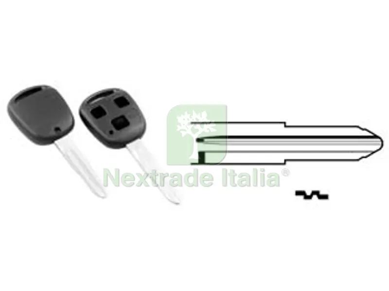 Cover Chiavi per Auto Toyota TOY41RBRS8 - TOY41RBRS8 - 3 bottoni — Ferramenta porte e finestre — rif. FERX.FER275606