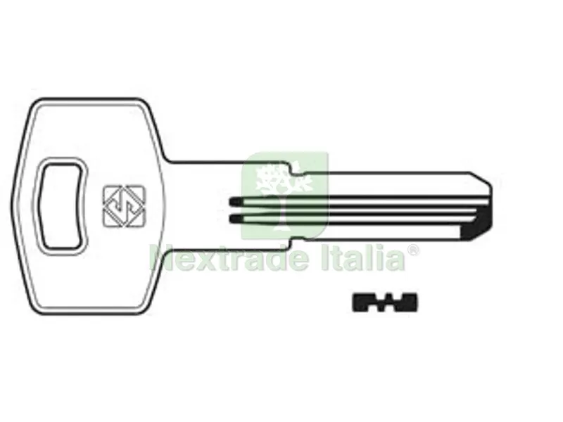 5PZ Chiavi Punzonate per Cilindri Fiam 5 Spine FI3R - FI3R — Chiavi grezze e duplicati — rif. FERX.FER275798