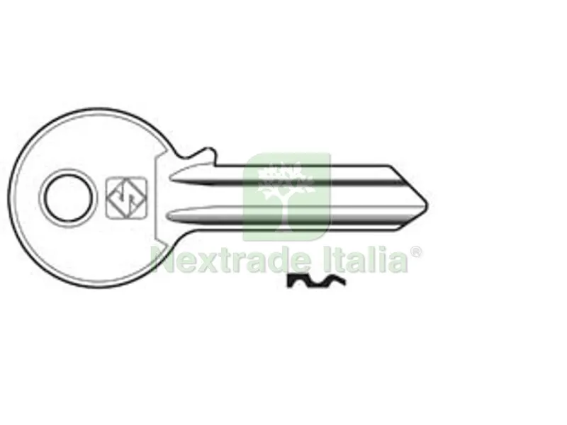 10PZ Chiavi per Cilindri FF 5 Spine Grandi FF1 - FF1 DX — Serrature e cilindri — rif. FERX.FER275927