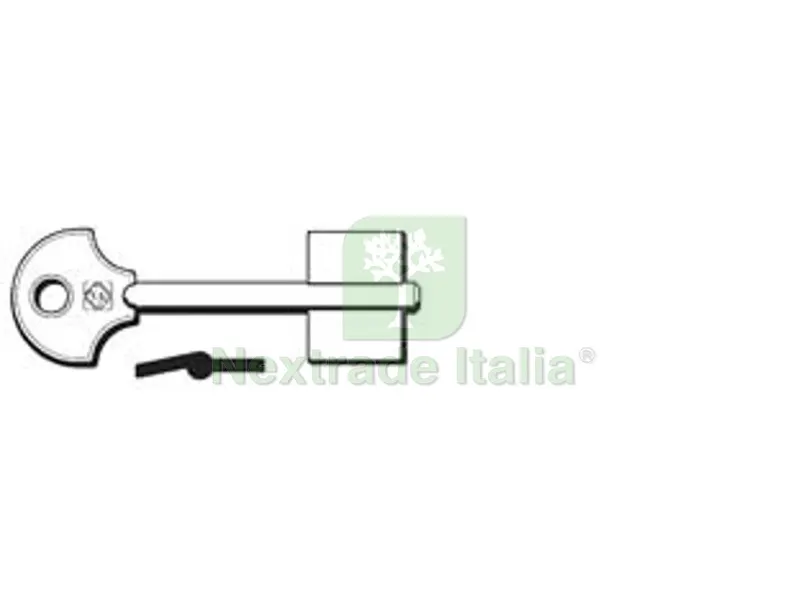 5PZ CHIAVI DOPPIA MAPPA ESETY E - E — Chiavi grezze e duplicati — rif. FERX.FER276276