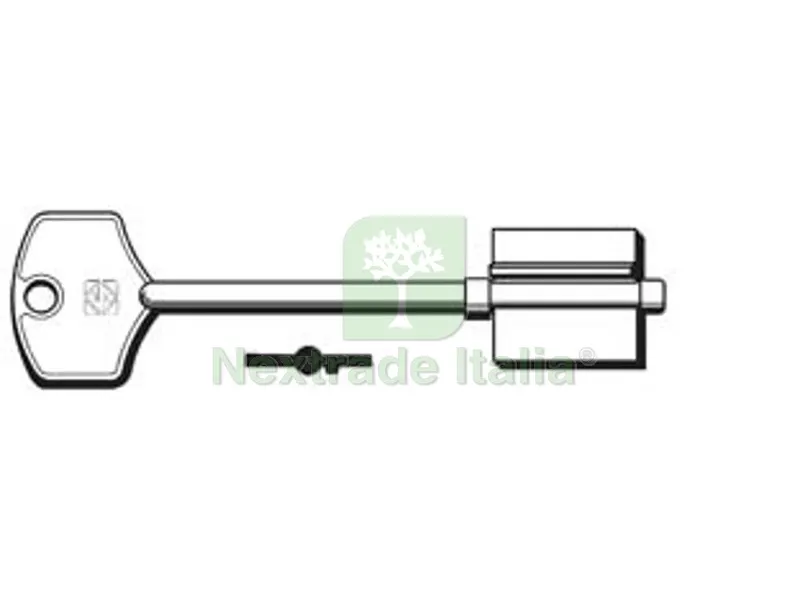 5PZ Chiavi Doppia Mappa Potent 5PT10 - 5PT10 — Chiavi grezze e duplicati — rif. FERX.FER276405