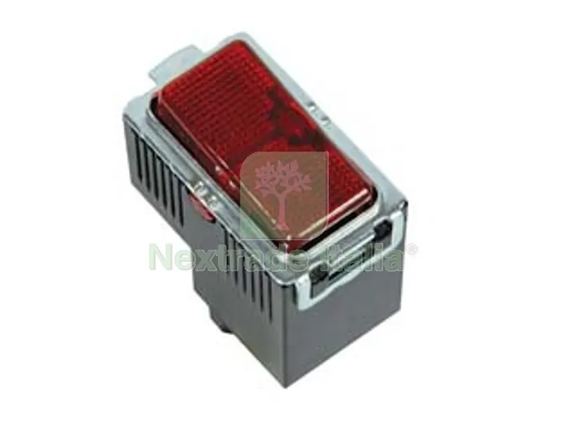 6PZ Interruttore Unipolare Luminoso Tasto Rosso "venus" - 16AX 250V (7905.1.TR) — Interruttori e prese — rif. FERX.FER276696 6PZ Interruttore Unipolare Luminoso Tasto Rosso "venus" - 16AX 250V (7905.1.TR) — Interruttori e prese — rif. FERX.FER276696