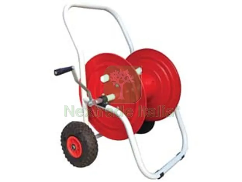 AVVOLGITUBO CARRELLATO GRANDE PORTATA MT.70 - capacit? mt.70 di tubo ? esterno mm.27 — Tubi e raccordi — rif. FERX.FER278386