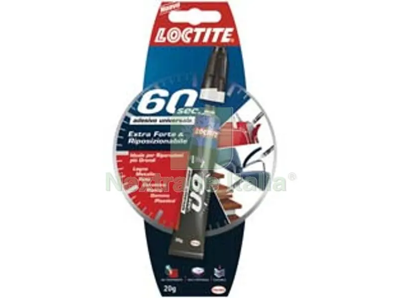 6PZ loctite 60 secondi gr.20 — Adesivi e sigillanti — rif. FERX.FER279840 6PZ loctite 60 secondi gr.20 — Adesivi e sigillanti — rif. FERX.FER279840