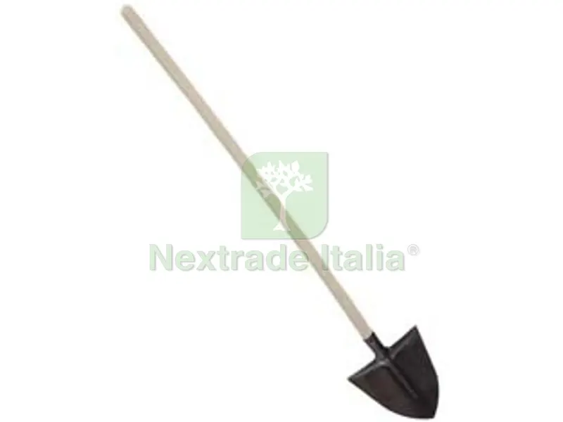 Badile a Punta Forgiato con Manico - cm.28 x 28 — Attrezzi da giardino — rif. FERX.FER281492