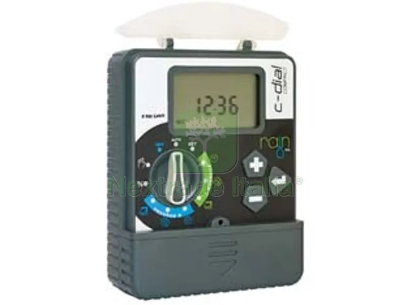 CENTRALINA PROGRAMMATORE ELETTRICA COMPACT-DIAL - 4 stazioni — Irrigazione — rif. FERX.FER282871