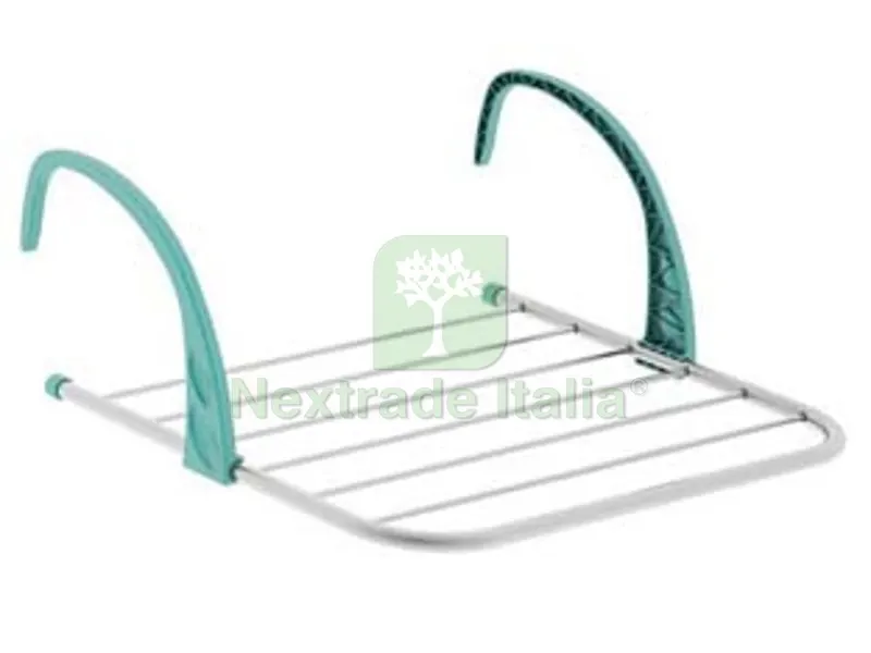STENDIBIANCHERIA "GOCCIOLIO 5" ALLUMINIO MT.5 - cm.61x42 — Stendibiancheria e bucato — rif. FERX.FER283182