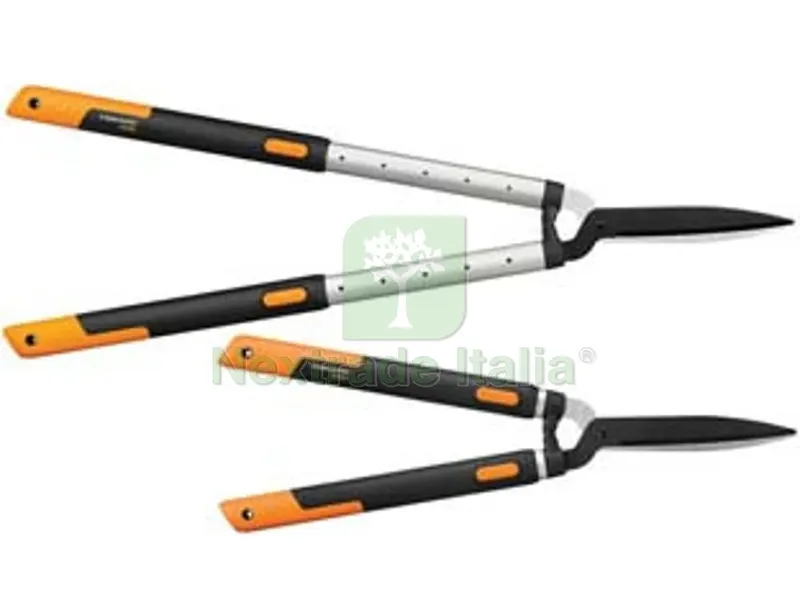 FORBICE TAGLIASIEPI TELESCOPICA SMARTFIT HS86 - manico allungabile tra mm.675 e mm.925 (114800) — Attrezzi da giardino a motore — rif. FERX.FER283328 FORBICE TAGLIASIEPI TELESCOPICA SMARTFIT HS86 - manico allungabile tra mm.675 e mm.925 (114800) — Attrezzi da giardino a motore — rif. FERX.FER283328