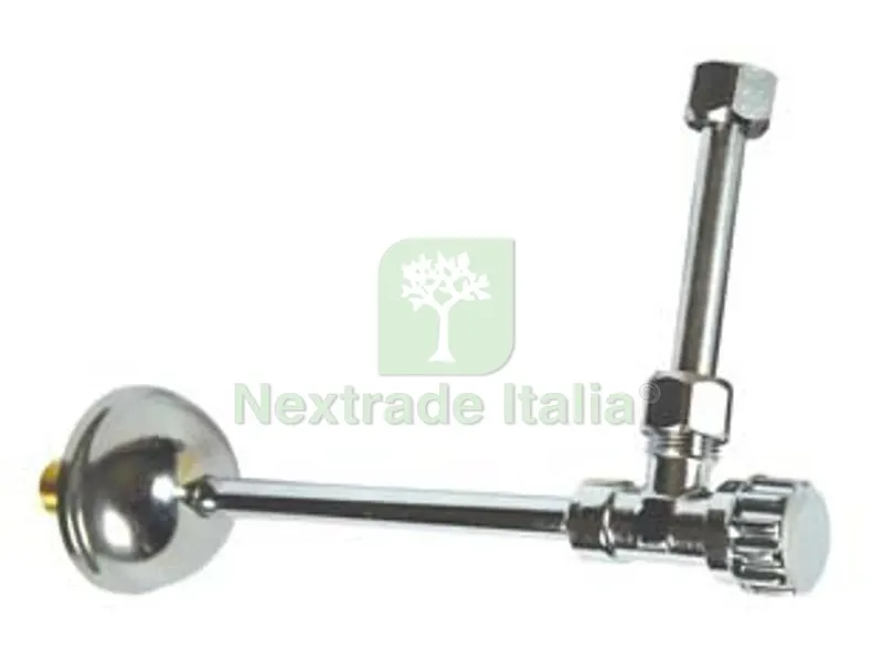 RUBINETTO PER CASSETTA WC CON DOPPIA CANNETTA - 3/8"x1/2" — Sanitari e ceramiche — rif. FERX.FER284455 RUBINETTO PER CASSETTA WC CON DOPPIA CANNETTA - 3/8"x1/2" — Sanitari e ceramiche — rif. FERX.FER284455