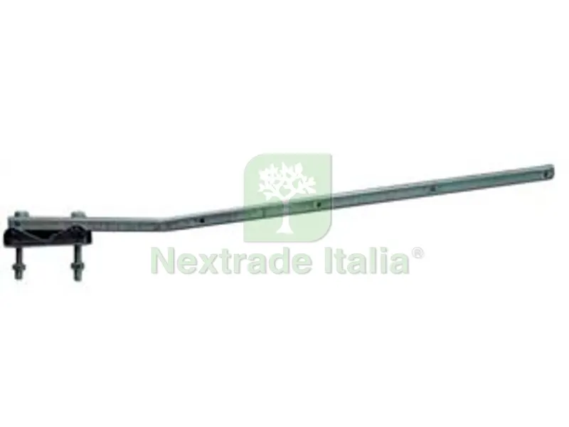 STENDIBIANCHERIA FISSO DA BALCONE SMALTATO - cm.58x3x1,5 — Stendibiancheria e bucato — rif. FERX.FER284530