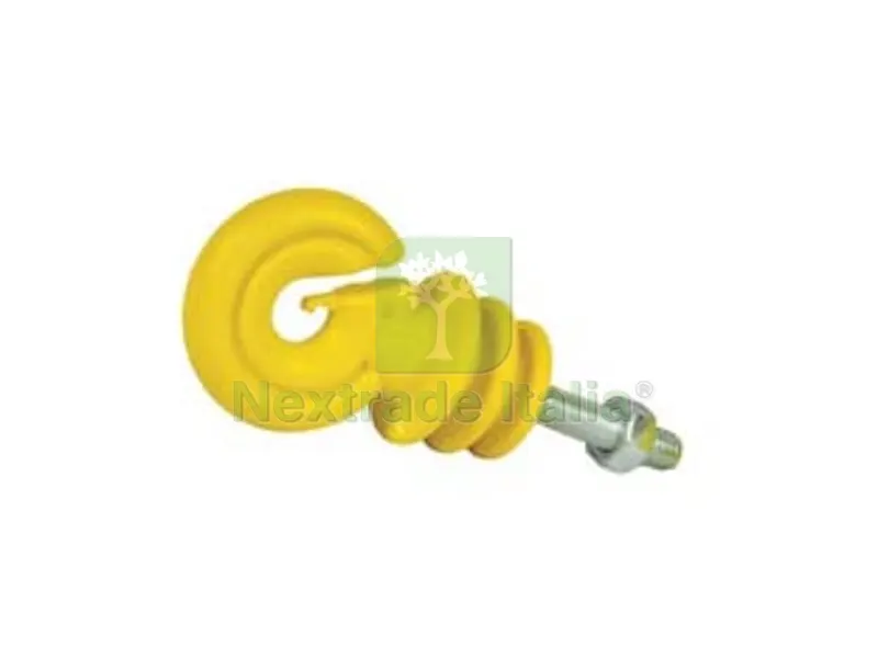 50PZ ISOLATORE ELETTRORECINZIONE CON VITE PER METALLO - gialli — Reti e recinzioni — rif. FERX.FER284615 50PZ ISOLATORE ELETTRORECINZIONE CON VITE PER METALLO - gialli — Reti e recinzioni — rif. FERX.FER284615