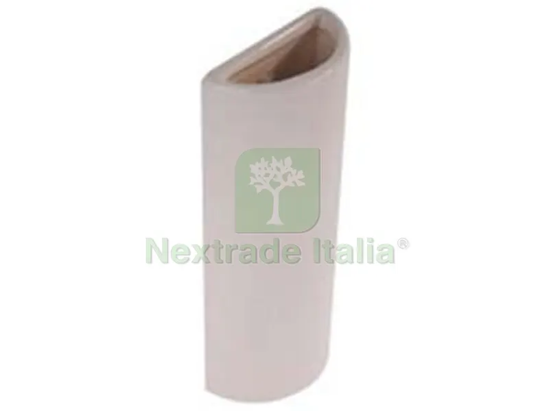 12PZ EVAPORATORE SEMITONDO IN CERAMICA - mm 75x38x190h. — Tubi e raccordi — rif. FERX.FER284677