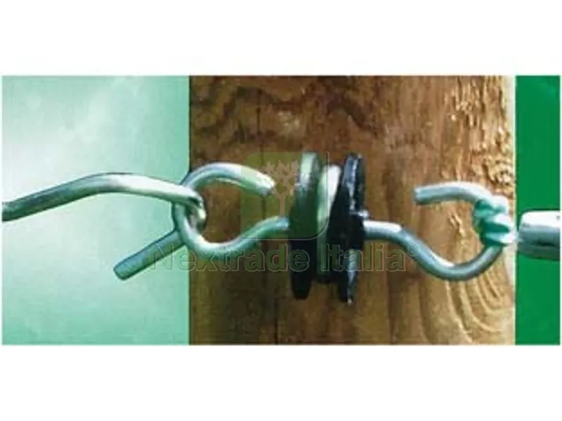 10PZ ISOLATORE ELETTRORECINZIONE AD ANELLO PER MANIGLIA — Reti e recinzioni — rif. FERX.FER284820