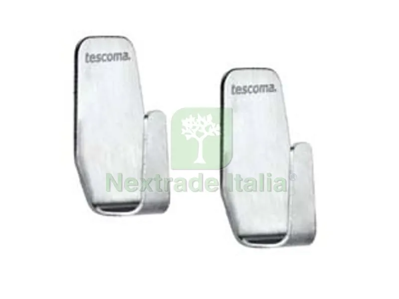6PZ Gancio in Acciaio Inox "presto" Rombo PZ.2 - piccolo cm.2x3,5h. — Ferramenta per legno e mobili — rif. FERX.FER326841