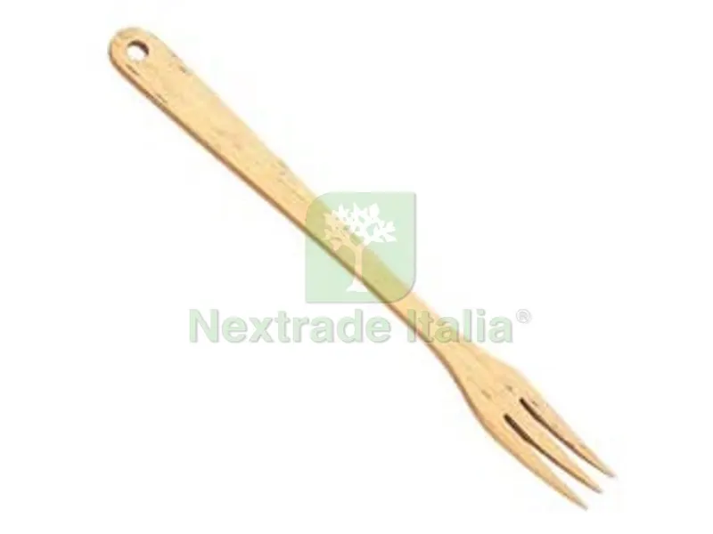 6PZ FORCHETTONE "WOODY" - cm.30 — Casalinghi e organizzazione — rif. FERX.FER285780