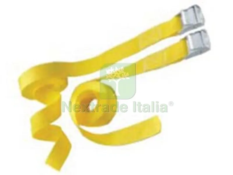 Cinghia con Fibbia di Serraggio - mt.4,5 x mm.25h. in conf. da pz.2 — Tempo libero outdoor — rif. FERX.FER286787