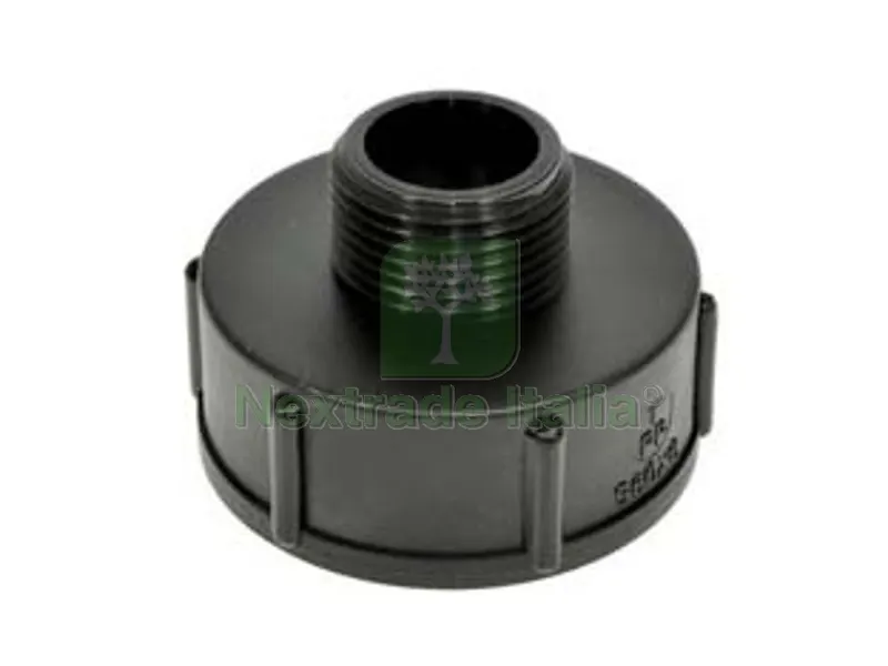 Adattatore per Cisterne Femmina/Maschio in Polipropilene - filettatura interna S60X6-1" M — Pile e batterie — rif. FERX.FER287012
