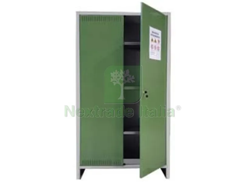 Armadio Stoccaggio Fitosanitari a Due Ante CM.179,5H. - cm.100x40x179,5h, smontato — Arredo — rif. FERX.FER475457 Armadio Stoccaggio Fitosanitari a Due Ante CM.179,5H. - cm.100x40x179,5h, smontato — Arredo — rif. FERX.FER475457