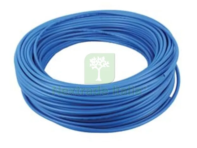 100MT TUBO PER COMPRESSORE IN POLIURETANO AZZURRO — Trapani e avvitatori — rif. FERX.FER404839