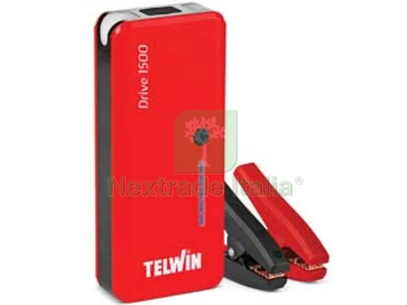 avviatore/power bank drive 1500 12v con 2 porte usb e 2 luci — Caricabatterie e alimentatori — rif. FERX.FER294850