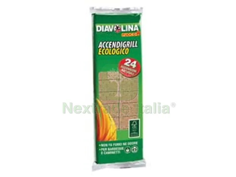 24PZ Diavolina Accendifuoco Ecologica 24 PZ. - pz 24 — Tempo libero outdoor — rif. FERX.FER295420