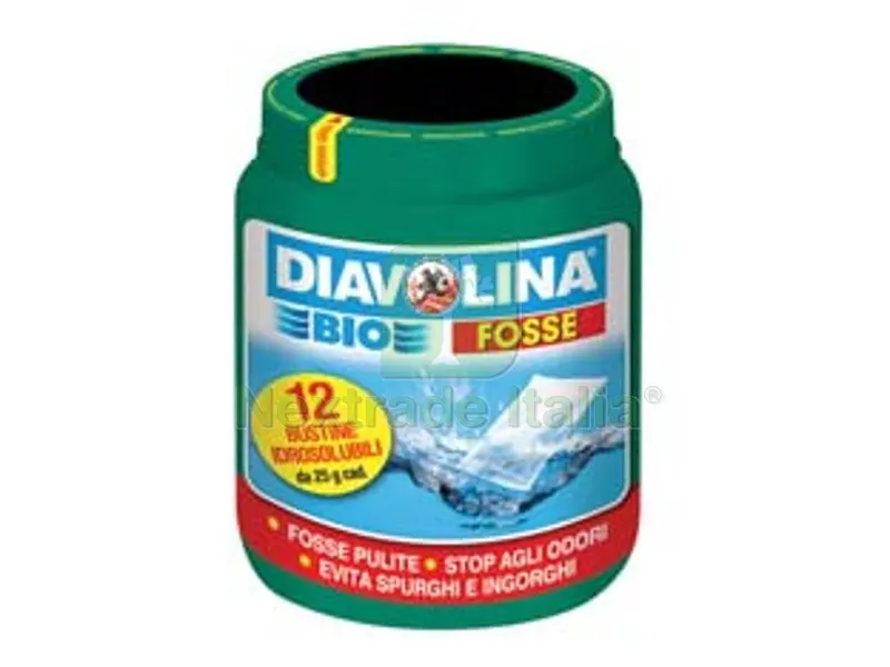 6PZ Diavolina BIO Fosse - 12 buste da gr.25 — Protezione piante e sementi — rif. FERX.FER295437 6PZ Diavolina BIO Fosse - 12 buste da gr.25 — Protezione piante e sementi — rif. FERX.FER295437