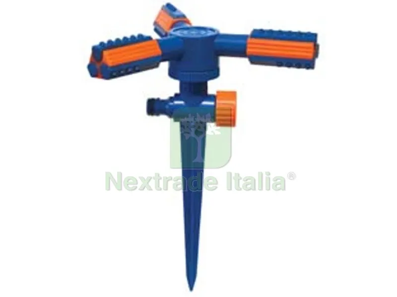 5BLISTER Irrigatore a Tre Bracci con Puntale in Plastica — Irrigazione — rif. FERX.FER295765
