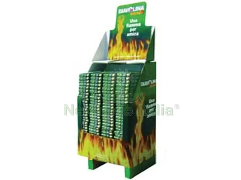 270PZ Espositore Diavolina Accendifuoco - conf. 240 da 40 cubi — Tempo libero outdoor — rif. FERX.FER296496 270PZ Espositore Diavolina Accendifuoco - conf. 240 da 40 cubi — Tempo libero outdoor — rif. FERX.FER296496