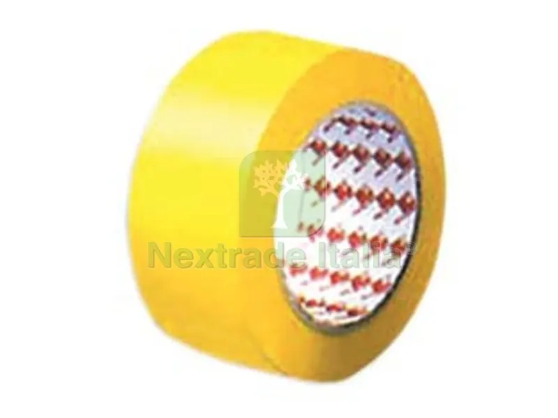 6PZ NASTRO ADESIVO IN PVC GIALLO - mm.50h. rotoli da mt.33 — Adesivi e sigillanti — rif. FERX.FER296557 6PZ NASTRO ADESIVO IN PVC GIALLO - mm.50h. rotoli da mt.33 — Adesivi e sigillanti — rif. FERX.FER296557