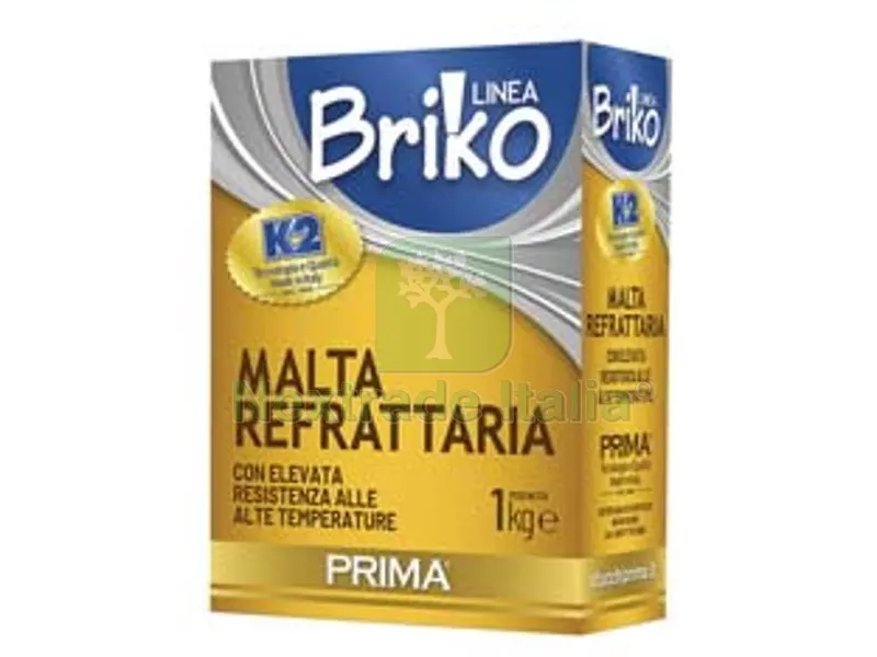 12PZ K2 Linea Briko Malta Refrattaria Grigia in Polvere - Kg.1 in scatola — Casalinghi e organizzazione — rif. FERX.FER296595 12PZ K2 Linea Briko Malta Refrattaria Grigia in Polvere - Kg.1 in scatola — Casalinghi e organizzazione — rif. FERX.FER296595