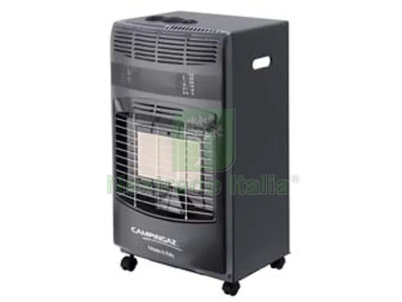 Stufa Infrarossi a GAS GPL 4100W Nera IR 5000 - misure cm.45x35x78h. - peso Kg.13,4 — Flessibili e allacci — rif. FERX.FER297738 Stufa Infrarossi a GAS GPL 4100W Nera IR 5000 - misure cm.45x35x78h. - peso Kg.13,4 — Flessibili e allacci — rif. FERX.FER297738